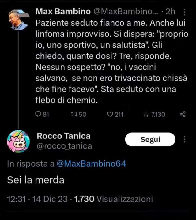 insulti X Tanica