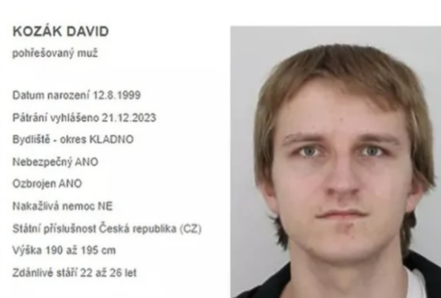 Sparatoria a Praga, chi &egrave; David Kozak, il killer &ldquo;stanco della vita&rdquo; che ha ucciso il padre prima della strage
