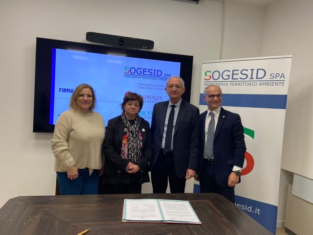 Sogesid, firmati con le Universit&agrave; la Sapienza e Tor Vergata accordi per seminari formativi e progetti di ricerca