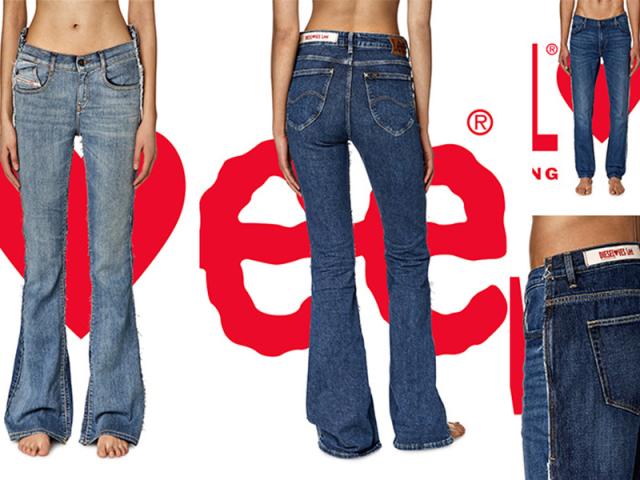 Diesel❤Ves Lee, prima capsule  di jeans in co-ed fra marchi iconici