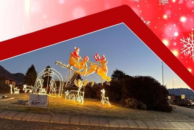 Diotti SpA regala un momento di gioia a concittadini e turisti: il tradizionale presepe