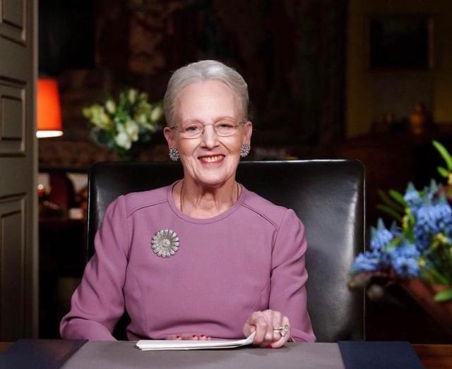 La regina di Danimarca Margherita II