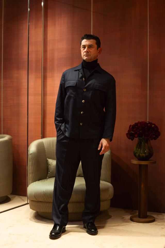 Oratio, presentata la collezione Autunno-Inverno 2024 al debutto della Man Fashion Week; ospite l'attore Vinicio Marchioni