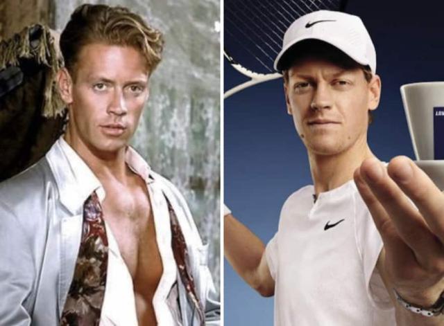 Jannik Sinner e Rocco Siffredi da giovane, quasi due gocce d'acqua mentre sul web la somiglianza diventa virale