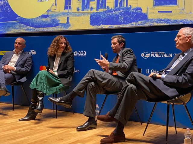 A Milano La Ripartenza 24. F&uuml;rstenberg Fassio, Presidente di Banca Ifis: "Banche danno credito a imprese perch&eacute; possano crescere"