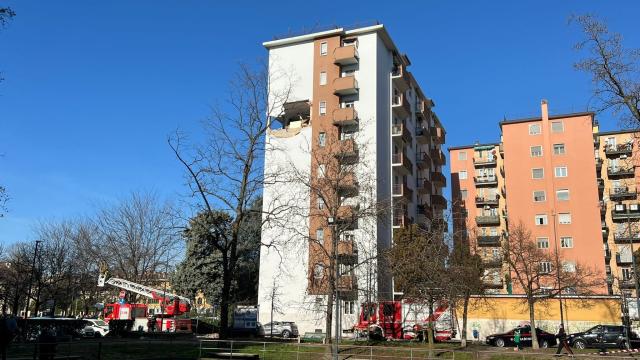 Esplosione Appartamento a Corsico