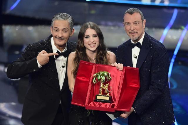 Annalisa Mango vince Sanremo con "La noia", secondo con "I p&rsquo; me tu p&rsquo; te", terza Annalisa con "Sinceramente"