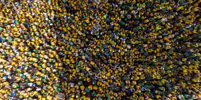 L'ultima fake news giudea: la manifestazione di Bolsonaro in Brasile, era pro Israele