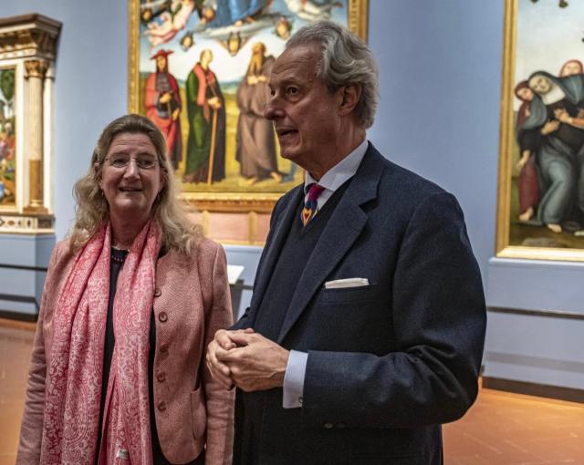 Cecile Hollberg e Fausto Calderai