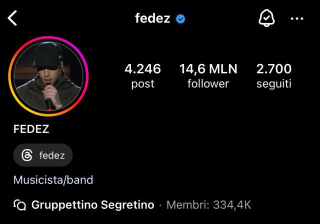 Fedez toglie la foto di Chiara Ferragni dal profilo Instagram, al posto di quella con i figli sceglie una foto da "single"