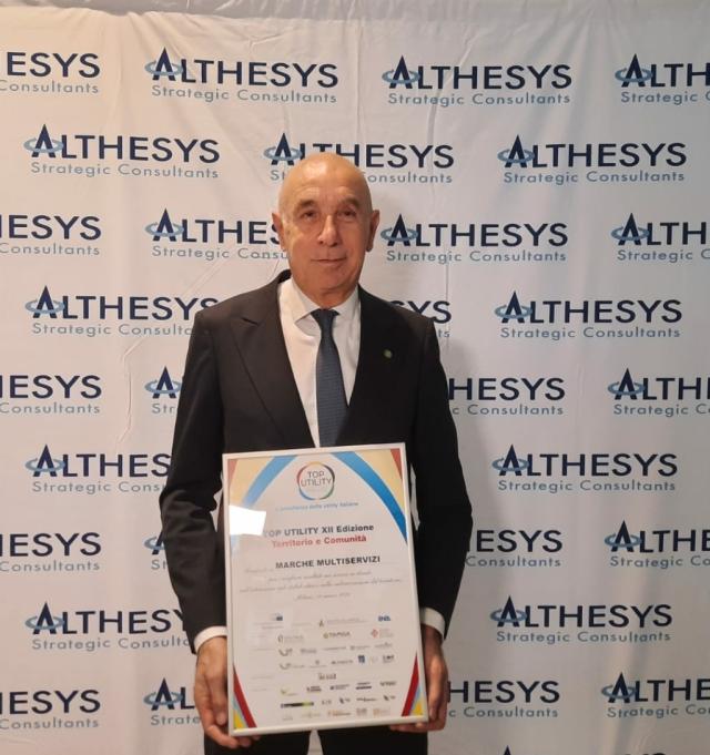 Marche Multiservizi protagonista assoluta dei Top Utility 2024