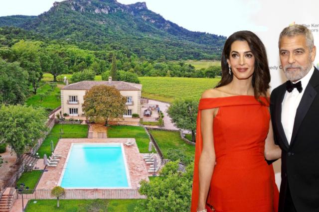 George Clooney si stabilisce in Provenza ed &egrave; pronto a lanciare il suo vino