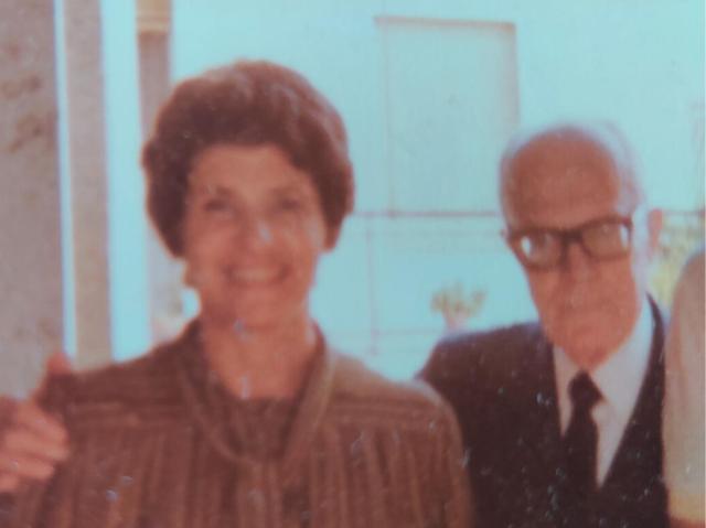 Sandro Pertini e la nipote Diomira