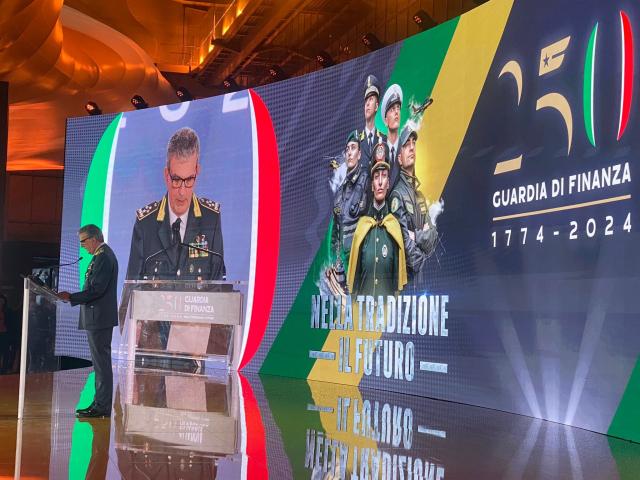 Al via le celebrazioni per il 250&deg; Anniversario di Fondazione della Guardia di Finanza