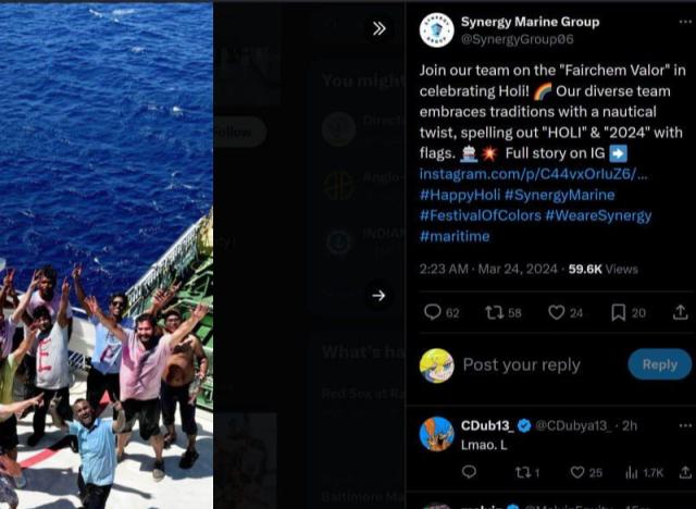 Crollo ponte a Baltimora, il paradossale post su FB dell'equipaggio della Dali prima del disastro: "Festeggiate con noi la festa dell'Holi"