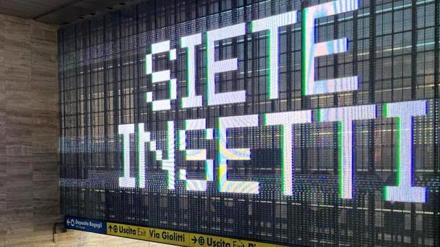 "Siete insetti" alle stazioni di Roma sulla serie Netflix, che rivela l'essenza della globalizzazione