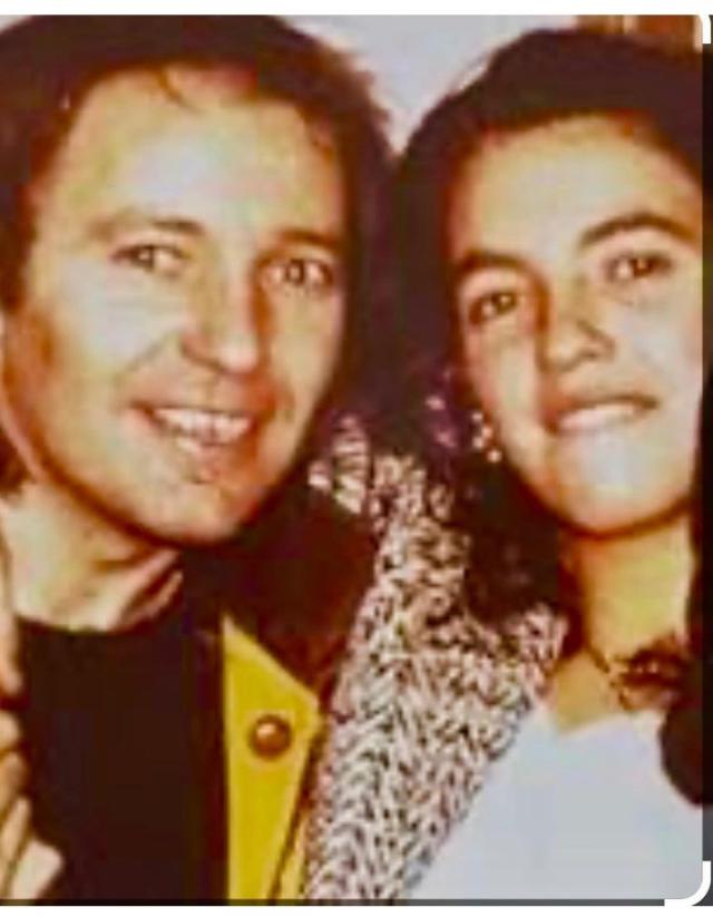 Vasco Rossi e Gabriella Sturani ai tempi della loro relazione