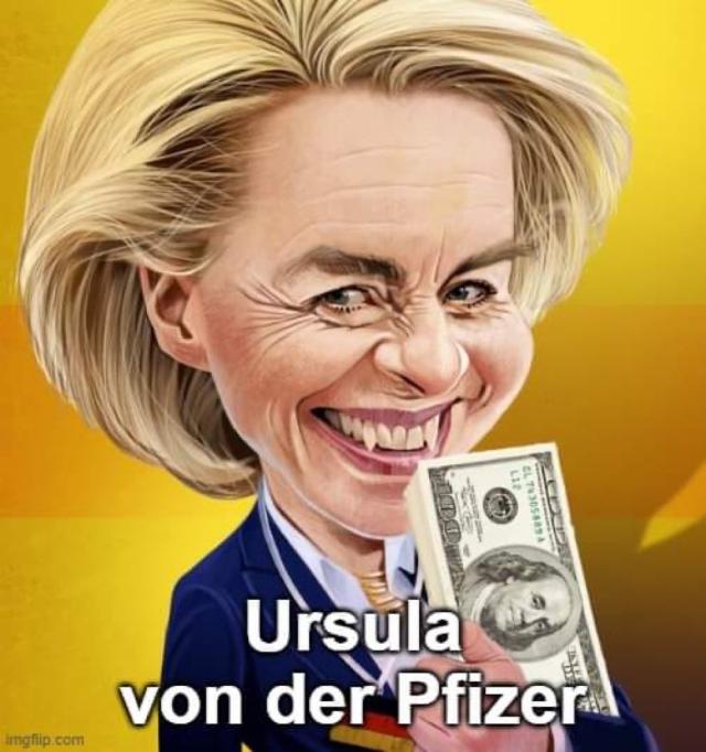 Ursula von Der Leyen ladra