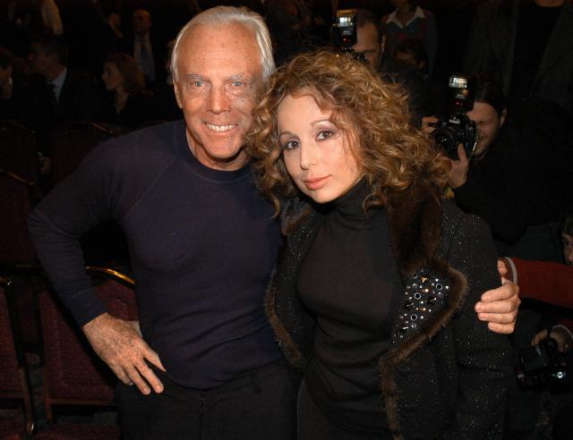 Giorgio Armani e Marina Berlusconi, rispettivamente primo e 42esima nella classifica dei miliardari sportivi italiani