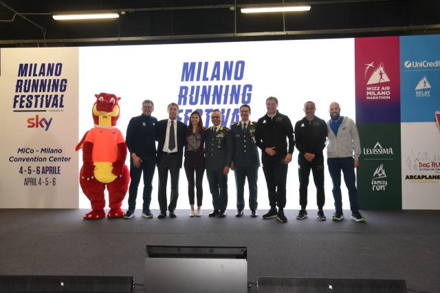 Guardia di Finanza alla Maratona di Milano con 150 Finanzieri