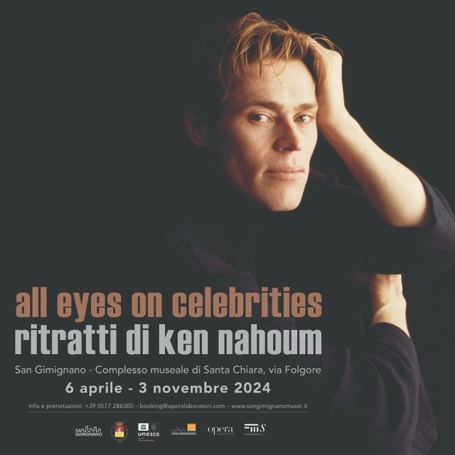 All eyes on celebrities. Ritratti di Ken Nahoum