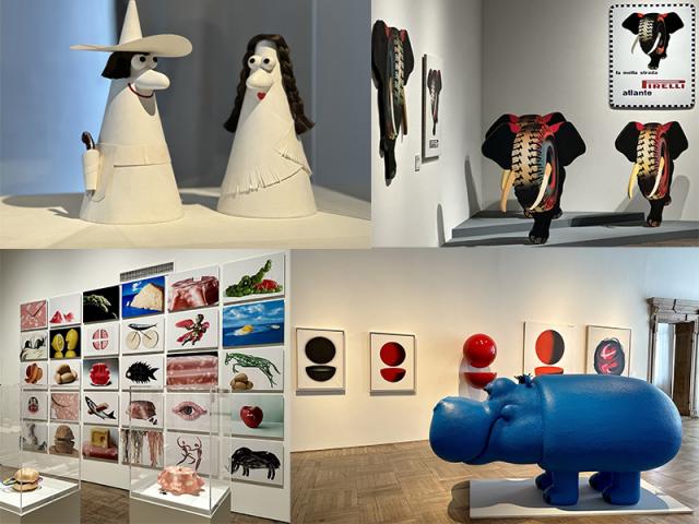 La Bellezza del Segno in mostra nella monografica su Armando Testa a Ca' Pesaro Venezia durante la Biennale 2024 