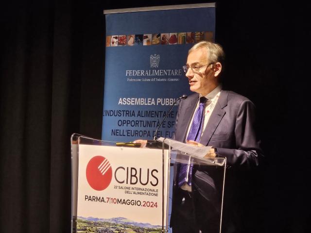 Cibus 2024. Federalimentare: &ldquo;Da industria alimentare italiana grandi opportunit&agrave; di sviluppo nell&rsquo;Europa del futuro&rdquo;