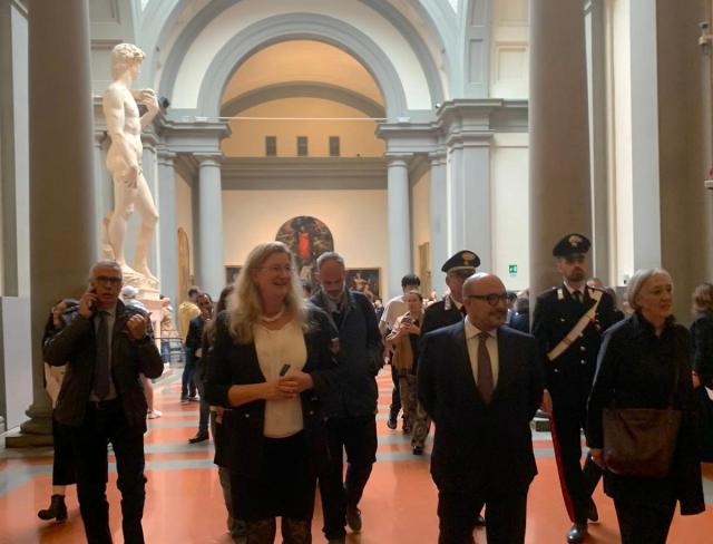 Ministro della Cultura Sangiuliano