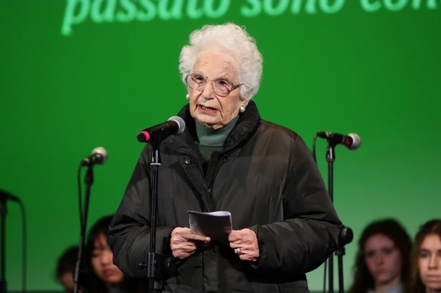 Cara Liliana Segre, Israele non &egrave; giustificabile n&eacute; per i suoi crimini di apartheid in Cisiogiordania, n&eacute; per il genocidio a Gaza, e si comporta come la Germania nazista