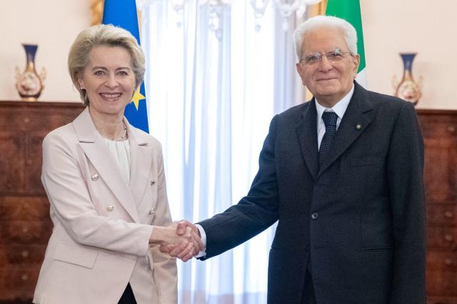 Mattarella Von Der Leyen