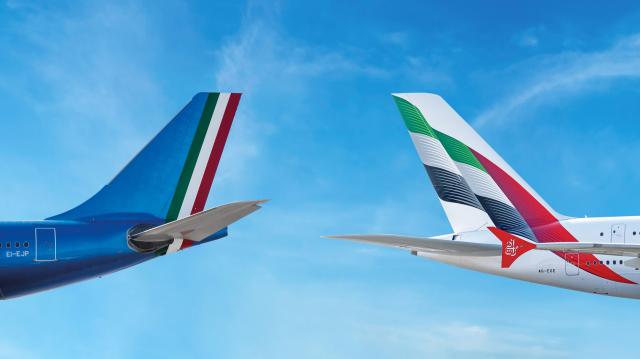 ITA Airways ed Emirates, siglato accordo di codeshare in occasione dell'Annual General Meeting della IATA a Dubai