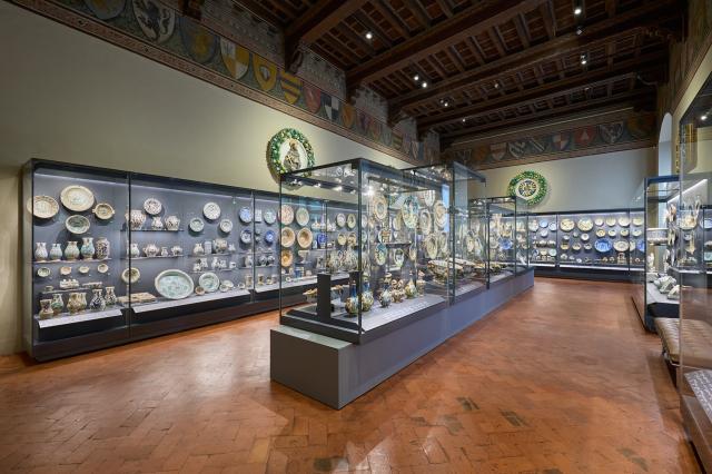 Sala delle Maioliche Museo Nazionale del Bargello ph Nicola Neri 