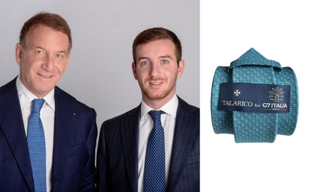 G7. Cravatte e borse Talarico cadeaux italiani ai Capi di Governo