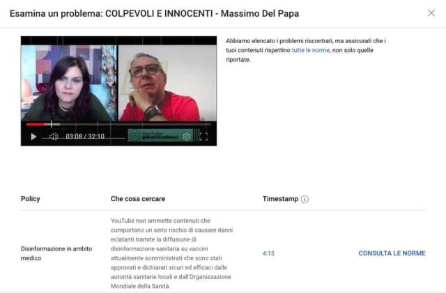 censura youtube