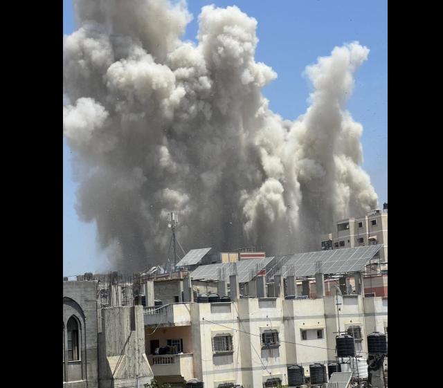 Gaza, bombe Idf su campo profughi di Nuseirat, 17 morti,  37.372 i palestinesi uccisi e 85.452 i feriti da inizio guerra