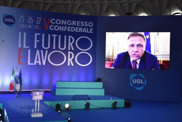 V Congresso UGL. Lollobrigida, Ministro Agricoltura: "UGL pilastro a tutela istanze lavoratori senza pregiudizi"