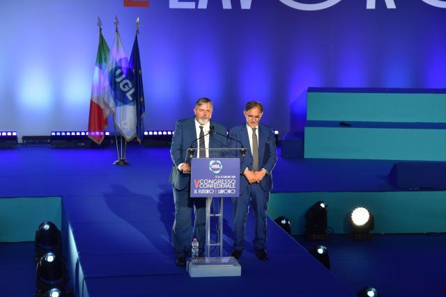 V Congresso UGL. La Russa, Presidente Senato: "Incidenti sul lavoro piaga inaccettabile"