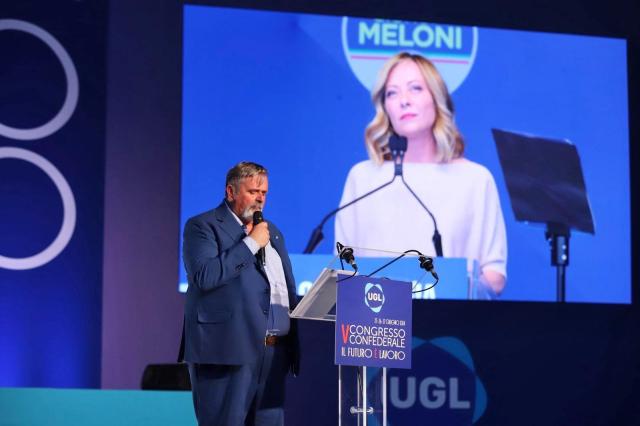 V Congresso Confederale UGL. Giorgia Meloni: "Avviare riforma mercato del lavoro favorendo incontro tra domanda e offerta"