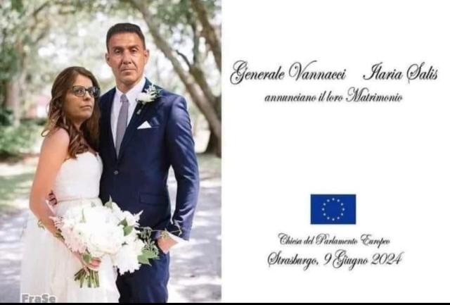 Roberto Vannacci e Ilaria Salis "annunciano" il loro matrimonio, il post del generale: &ldquo;La mia anima gemella per la Decima legislatura&rdquo;