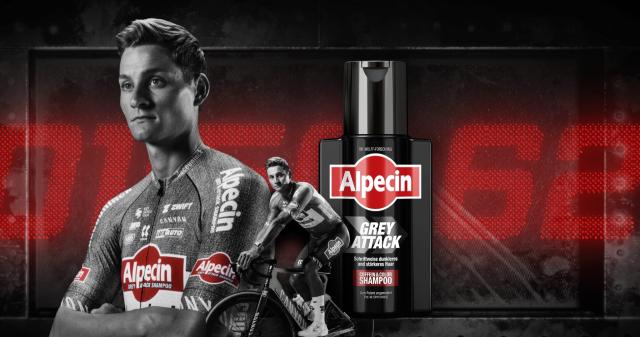 Alpecin. La nuova campagna pubblicitaria unisce ciclismo e lotta contro i capelli bianchi