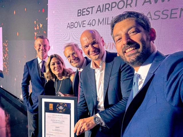 Aeroporto di Roma Fiumicino, vinto per la sesta volta dal 2018 il premio di miglior aeroporto d'Europa di ACI EUROPE