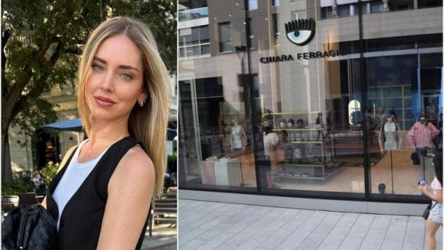 Chiara Ferragni, chiude il negozio del suo marchio moda in via Cappelli a Milano