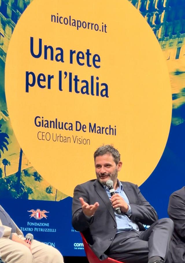 A Bari La Ripartenza 24. De Marchi, CEO Urban Vision: &ldquo;Prima societ&agrave; per restauro sponsorizzato in Europa