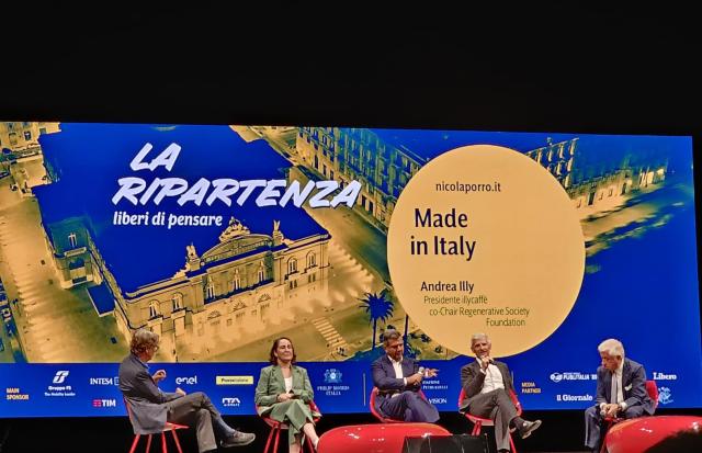 A Bari La Ripartenza 24. Illy, Presidente illycaff&egrave; e co-Chair Regenerative Society Foundation: &ldquo;Agricoltura oggi contribuisce alla biodiversit&agrave; alimentare&rdquo; 