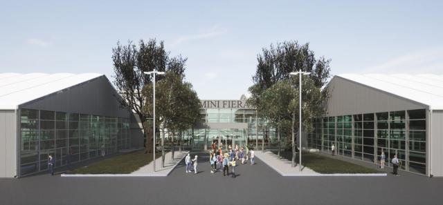 Ieg: Alla Fiera di Rimini al via i lavori di costruzione di due nuove strutture temporanee entro fine 2027