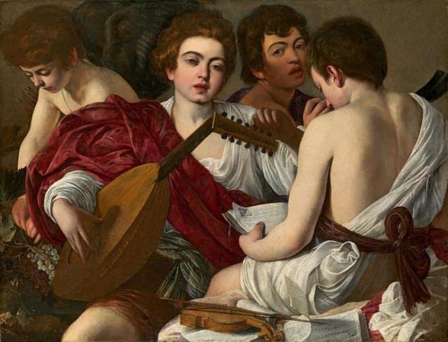  &ldquo;Concerto&rdquo; di Michelangelo Merisi detto &rdquo;il Caravaggio&rdquo;, il dipinto che probabilmente &egrave; la sua prima opera romana