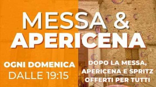 Messa con apericena a Urbino: continua l'evaporazione del Cristianesimo