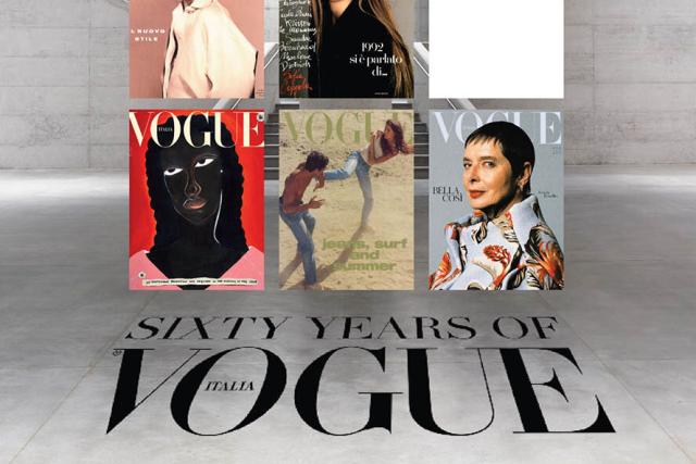 Vogue Italia festeggia i suoi primi 60 anni a Palazzo Citterio in Brera durante la prossima fashion week donna