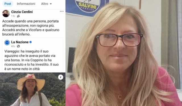 Scippo a Viareggio, il post sull&rsquo;omicidio della Cerdini (Lega): "Accade quando c&rsquo;&egrave; esasperazione", Blasi e Furfaro (Pd): "rappresentanti incitano a giustizia fai-da-te"