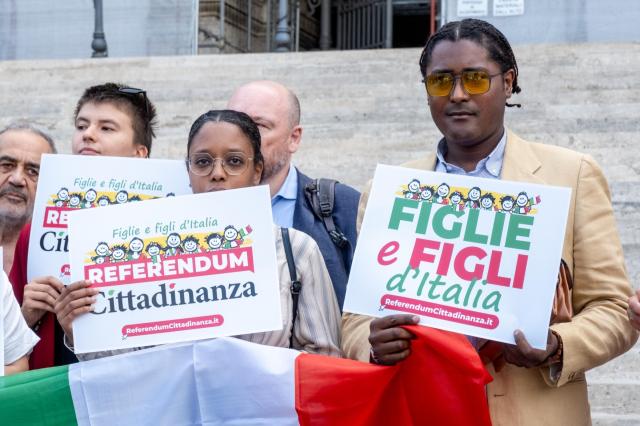 Referendum cittadinanza raggiunto quorum 500mila firme Giogia Meloni 10 anni tempo congruo Italia  ottima legge Riccardo Magi +Europa Asemblea generale Onu Nazioni Unite